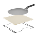 Pečiaca pec na pizzu TEESA TSA3240 SUPREME ELITE 2200 W multifunkčná