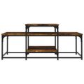 vidaXL Konferenčný stolík dymový dub 102x60x45 cm kompozitné drevo
