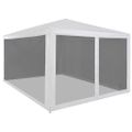 vidaXL Párty stan so 4 sieťkovanými bočnými stenami 4x3 m
