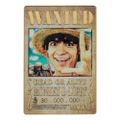 Zberateľský ingot One Piece - Wanted Poster