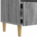 vidaXL TV skrinka Sivá sonoma 102 x 34,5 x 50 cm Kompozitné drevo