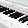 Digitálne piano Kruger&Matz KMDP-135-WH drevený stojan biely lesk