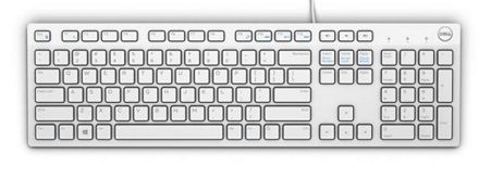 Dell KB216/Drôtová USB/GER layout/Biela