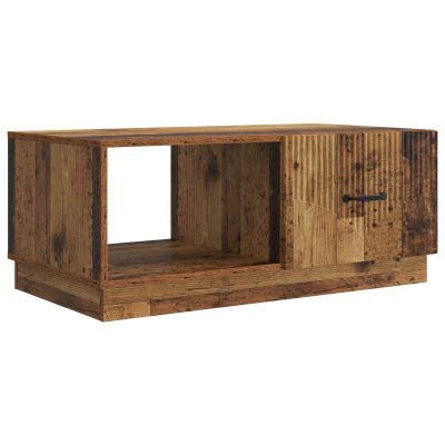 vidaXL Konferenčný stolík Staré drevo 90 x 50 x 37 cm Kompozitné drevo
