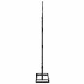 vidaXL Kovový vianočný stromček Čierna 60 cm Oceľ