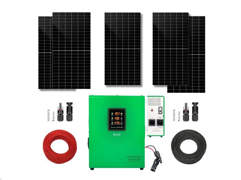 Sada pre solárny ohrev vody VOLT 3000 GREEN BOOST 2275Wp 5x PV TRINA Solar