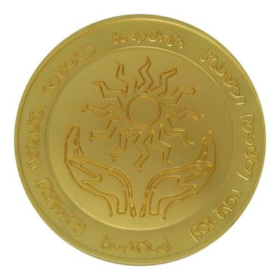 Pozlátený zberateľský medailón Dungeons & Dragons - Amulet of Health