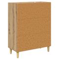 vidaXL Servírovacia skriňa Remeselný dub 69,5 x 34 x 90 cm