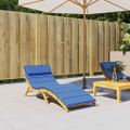 vidaXL Podložka na ležadlo kráľovská modrá 180x60x4cm oxfordská látka