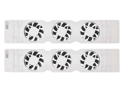 Ventilátor EMOS P56PR2 pod radiátor DUO, biely