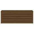 vidaXL Úložný box medovo-hnedý 89x36,5x33 cm masívna borovica