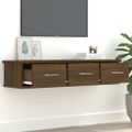 vidaXL Nástenná skrinka hnedý dub 88x26x18,5 cm spracované drevo