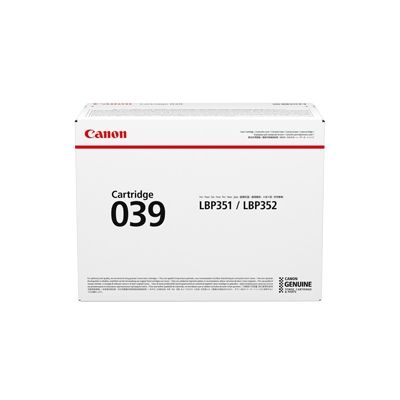 Canon CRG 039, čierny