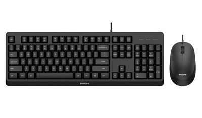 Philips klávesnica SPT6207BL – drôtová, US