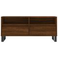 vidaXL TV skrinka hnedý dub 100x34,5x44,5 cm kompozitné drevo