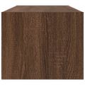vidaXL TV skrinka, hnedý dub 80x31x25,5 cm spracované drevo
