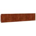 vidaXL Obrubník trávnika 10 pcs 20 x 103 cm Poveternostne odolná oceľ