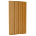 vidaXL Strešný panel 36 ks Prírodná 80 x 45 cm Pozinkovaná oceľ