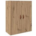 vidaXL Highboard Remeselný dub 69,5 x 34 x 180 cm Kompozitné drevo