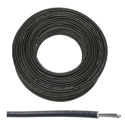 Solárny kábel 10mm2, 1500V, čierny, 100m