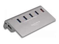 USB 10 Gbps Hub so 4 portami USB Type-A