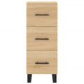 vidaXL Vysoká skrinka dub sonoma 34,5x34x180 cm spracované drevo