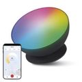 GoSmart LED ambientná lampa, čierna, teplá biela–studená biela/ RGB, WiFi