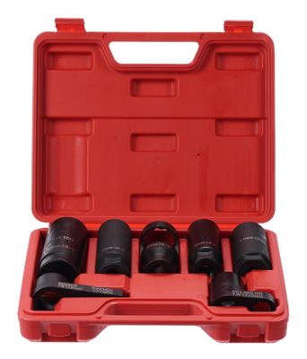 Sada nástrčných hlavíc na senzory MECHANIC WRENCH SET 4, 7 ks SIXTOL