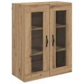 vidaXL Highboard Remeselný dub 69,5 x 34 x 90 cm Kompozitné drevo