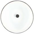 vidaXL Industriálna závesná lampa čierna železo a masívne drevo 35 cm E27