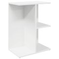 vidaXL Nočné stolíky 2 ks biele 46,5x29x61 cm kompozitné drevo