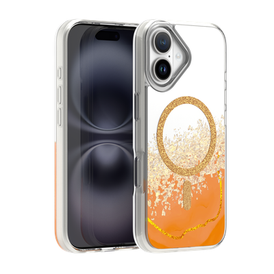 Epoxy Mag puzdro pre iPhone 17 6,3'' oranžová