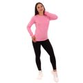 Dámska mikina Basic Jumper Baby Pink - GymBeam, veľkosť S, veľkosť oblečenia S