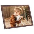 vidaXL Fotorámiky na stôl, koláž 3 ks, hnedé 21x29,7 cm, MDF