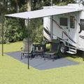 vidaXL Koberec do stanu Modrá a šedá 450 x 250 cm Polyetylén