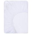vidaXL Napínacie vodeodolné prestieradlá 2 ks bavlna 200x200 cm biele