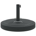 vidaXL Podstavec pod slnečník s rúčkami pre Ø38/48 mm tyče 25 kg kruh