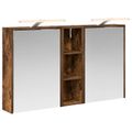 vidaXL Set kabinetov do kúpeľne 3 ks 106 x 16 x 62,5 cm