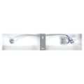 vidaXL Stropné bodové svetlo so bodmi Biela 26 x 6 x 16 cm Kov