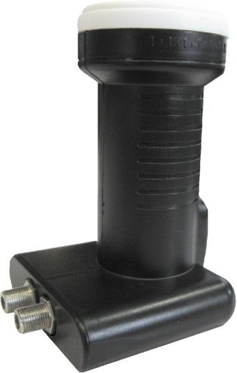 DI-WAY LNB TWIN LONG 0,1 dB, krčok dlhý 4,5 cm DI-WAY  LNB TWIN LONG  0,1dB, krček dlouhý 4,5cm