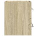 vidaXL Skrinka pod umývadlo, dub sonoma 60x38,5x48cm, kompozitné drevo