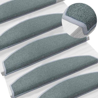 vidaXL Samolepiace schodové rohože 15 ks 80 x 24,5 x 3,5 cm