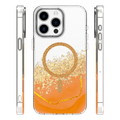 Epoxy Mag puzdro pre iPhone 15 Pro 6,1" oranžové