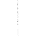 vidaXL Podpora rastlín 50 ks Strieborná 150 x 0,6 x 0,6 cm Oceľ
