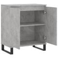 vidaXL Komoda betónovo sivá 60x35x70 cm spracované drevo