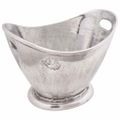 vidaXL Ľadová nádoba Strieborná 36 x 25 x 26 cm Hliník