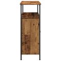 vidaXL Komoda staré drevo 70x30x80 cm kompozitné drevo