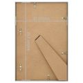 vidaXL Fotorámiky na stôl, koláž 3 ks, strieborné 21x29,7 cm, MDF