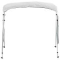 vidaXL Strieška Bimini so 4 oblúkmi a stenami 243x(185-198)x137 cm