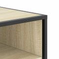 vidaXL Regál na topánky dub sonoma 48x38x97,5 cm spracované drevo
